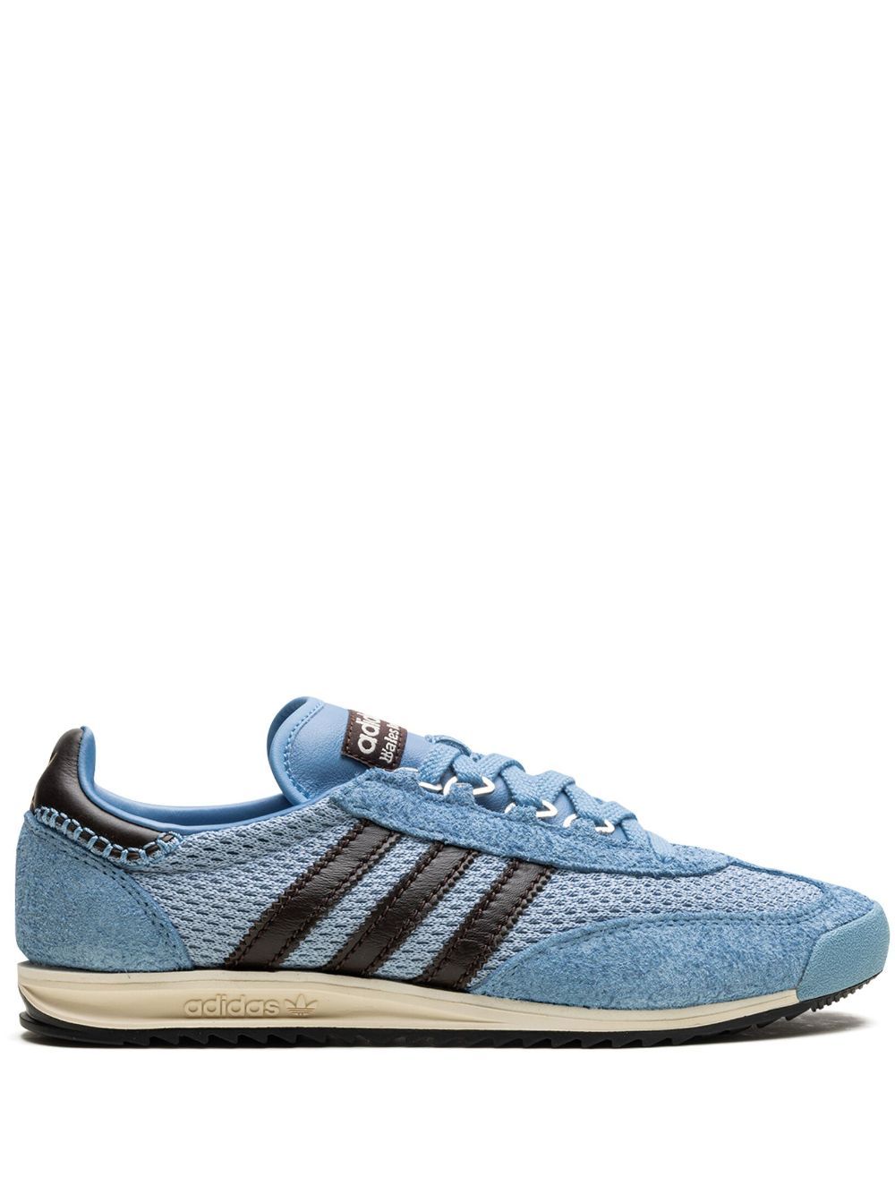 Adidas X Wales Bonner SL76 Sneakers Mens Rubber / Leather / Fabric / Fabric Blue