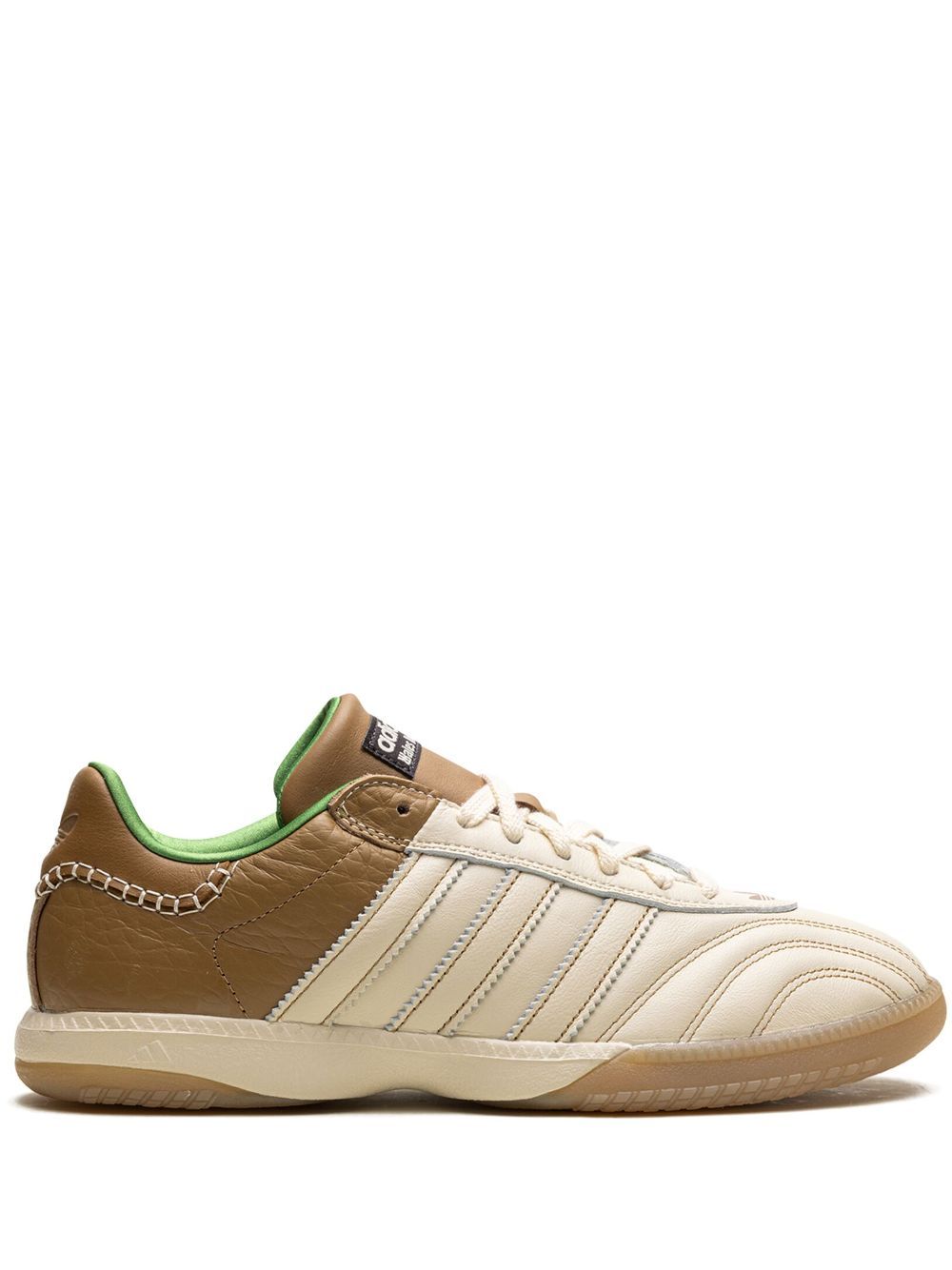 Wales Bonner X Adidas Brown Samba Millennium Sneakers Mens Rubber / Leather / Fabric Neutrals