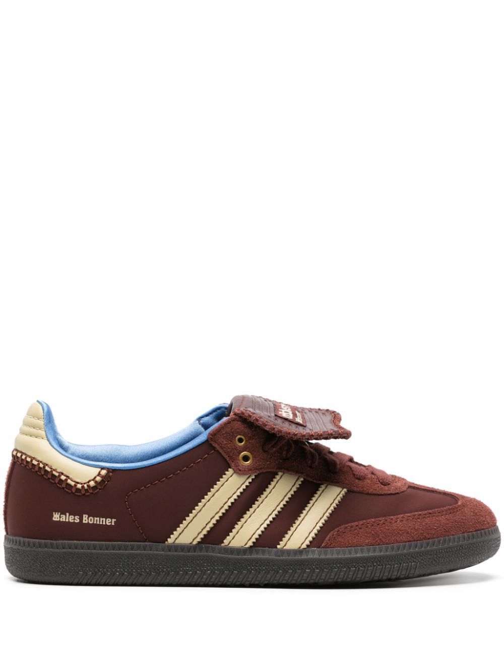 Adidas X Wales Bonner Samba Sneakers Unisex Rubber / Calf Suede / Fabric / Nylon Brown