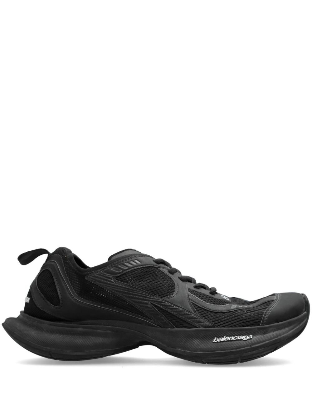 Balenciaga Circuit Sneakers Mens Polyester / Rubber / Fabric Black