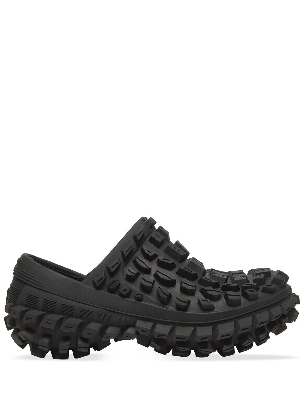 Balenciaga Bouncer Slip-On Sneakers Mens Rubber Black
