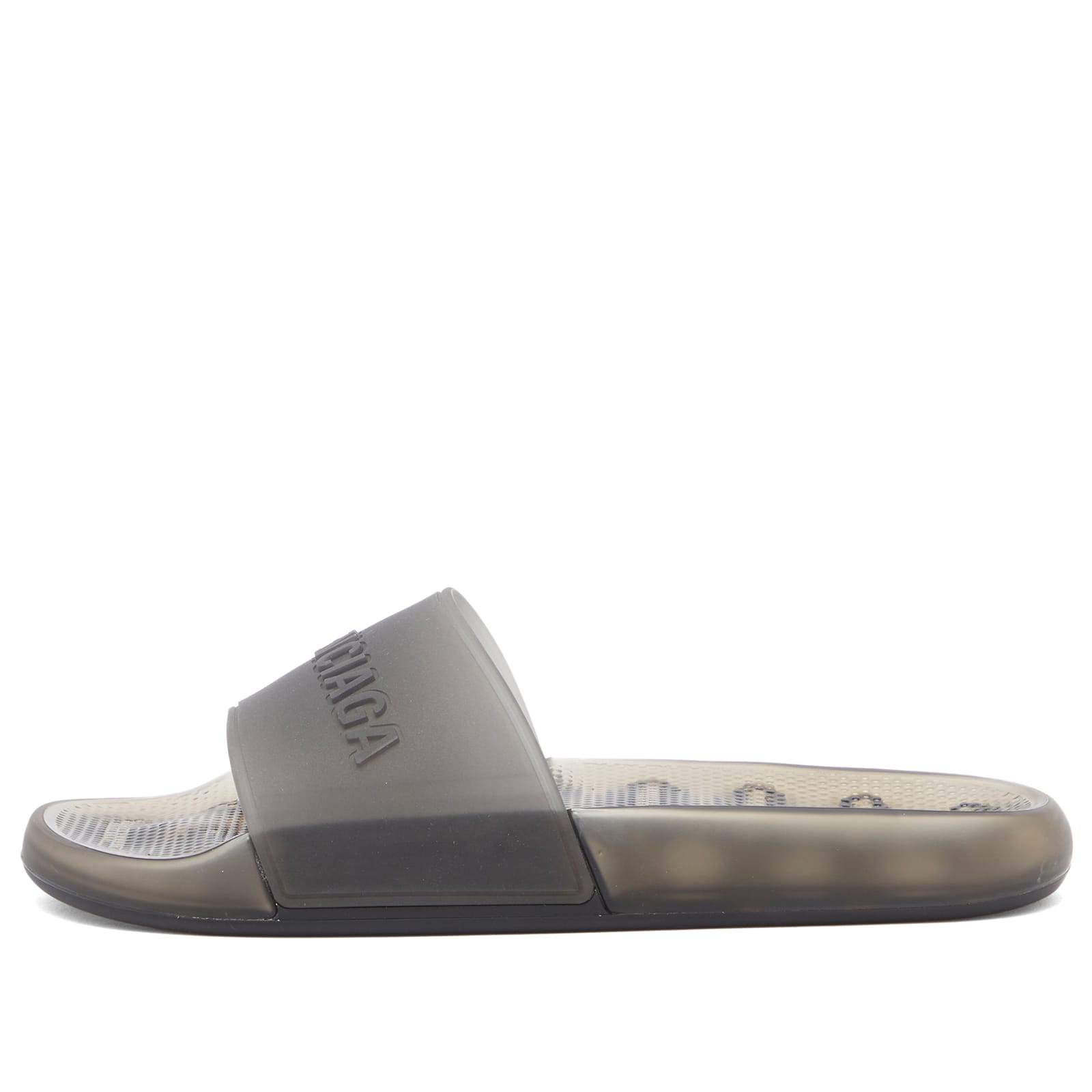 Balenciaga Mens Pool Slide Black