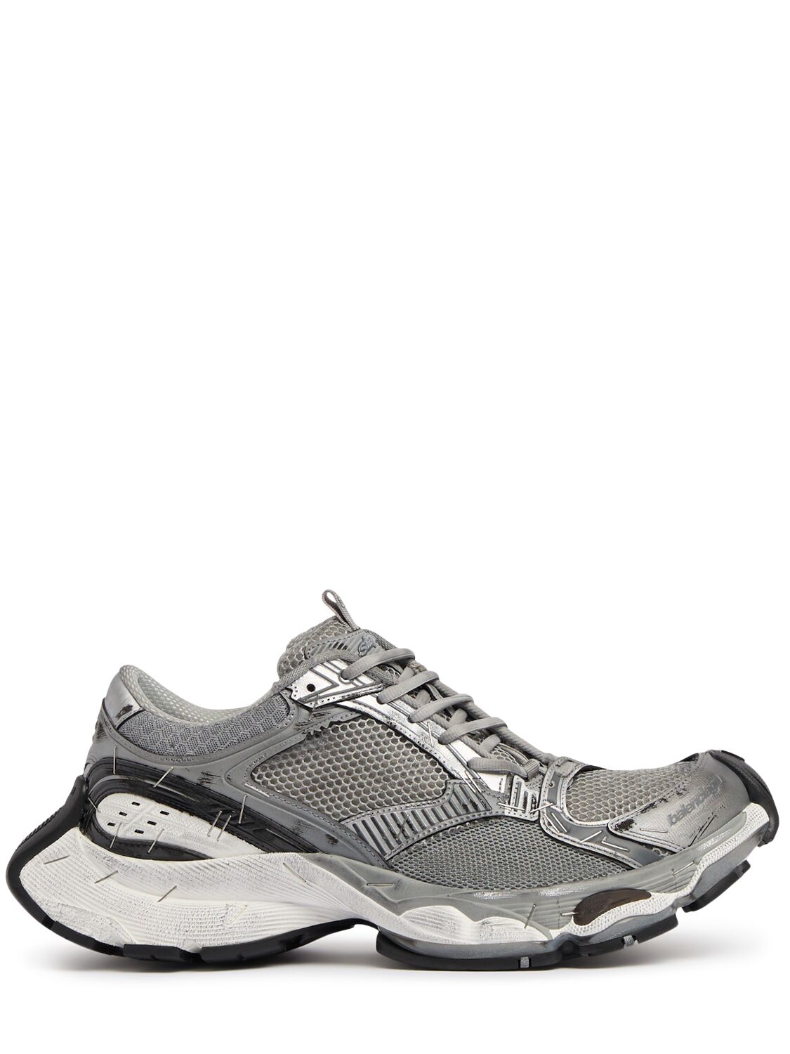 Balenciaga Stapler Tech Sneakers Grey / Silver