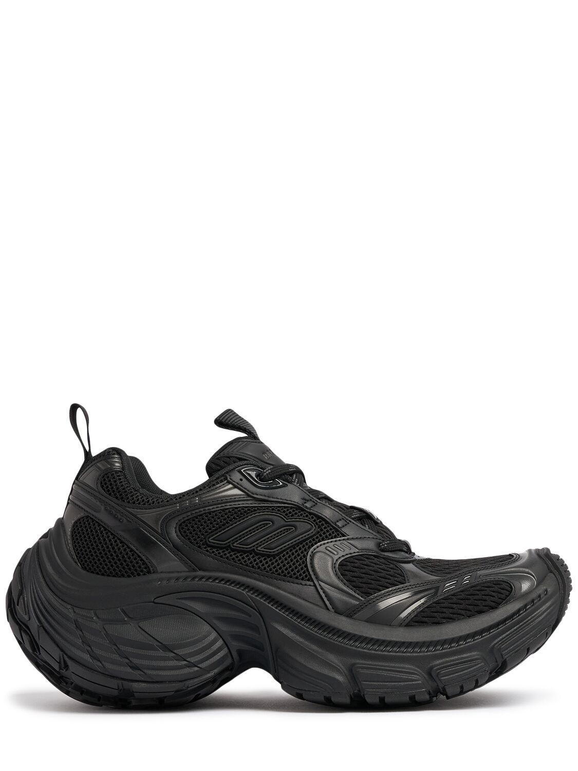 Balenciaga 10xl Mesh Sneakers Black