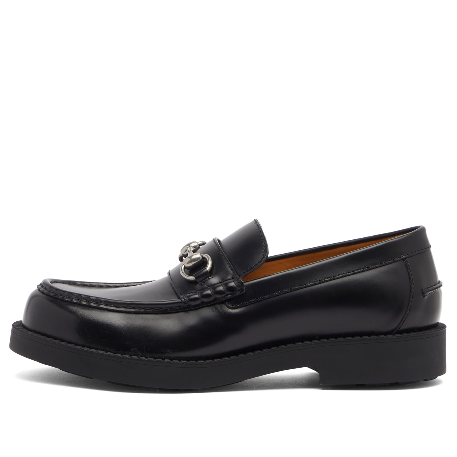 Gucci Mens Taemin Horse Bit Loafer Black