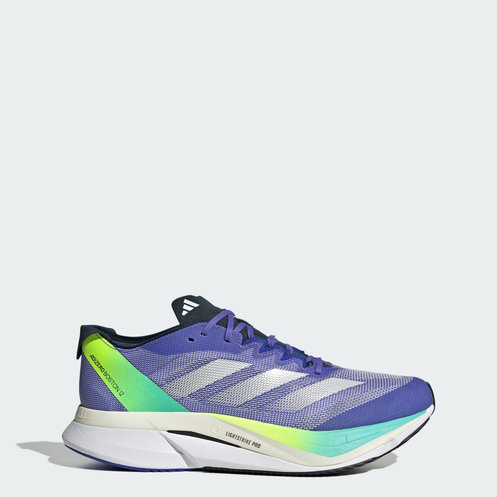 Adidas Adizero Boston 12 Shoes Cobalt Blue / Zero Metalic / Lucid Blue