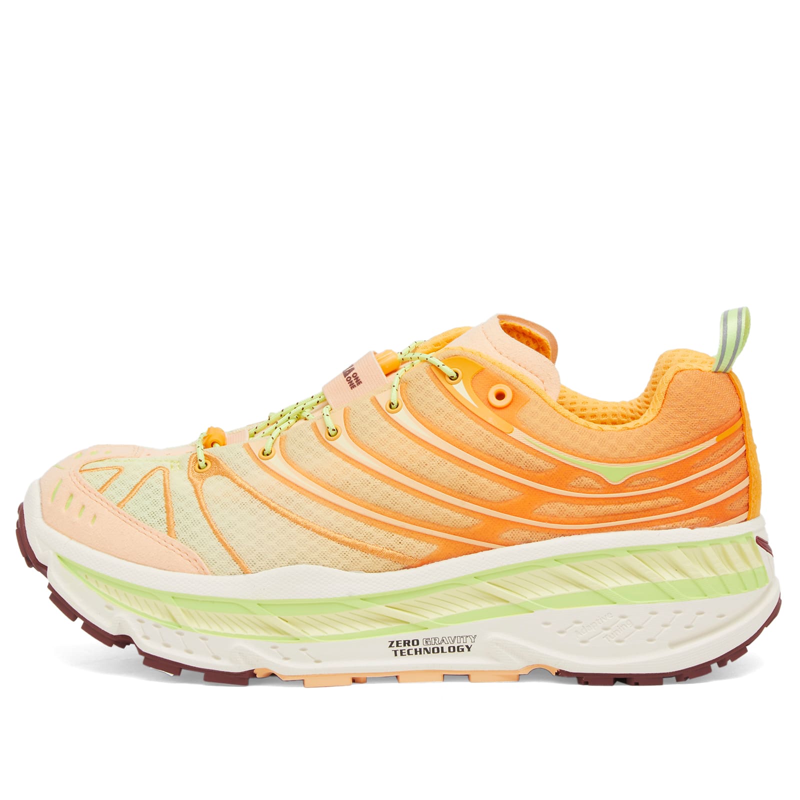 HOKA ONE ONE Mens Stinson Evo OG Solar Flare / Cantaloupe
