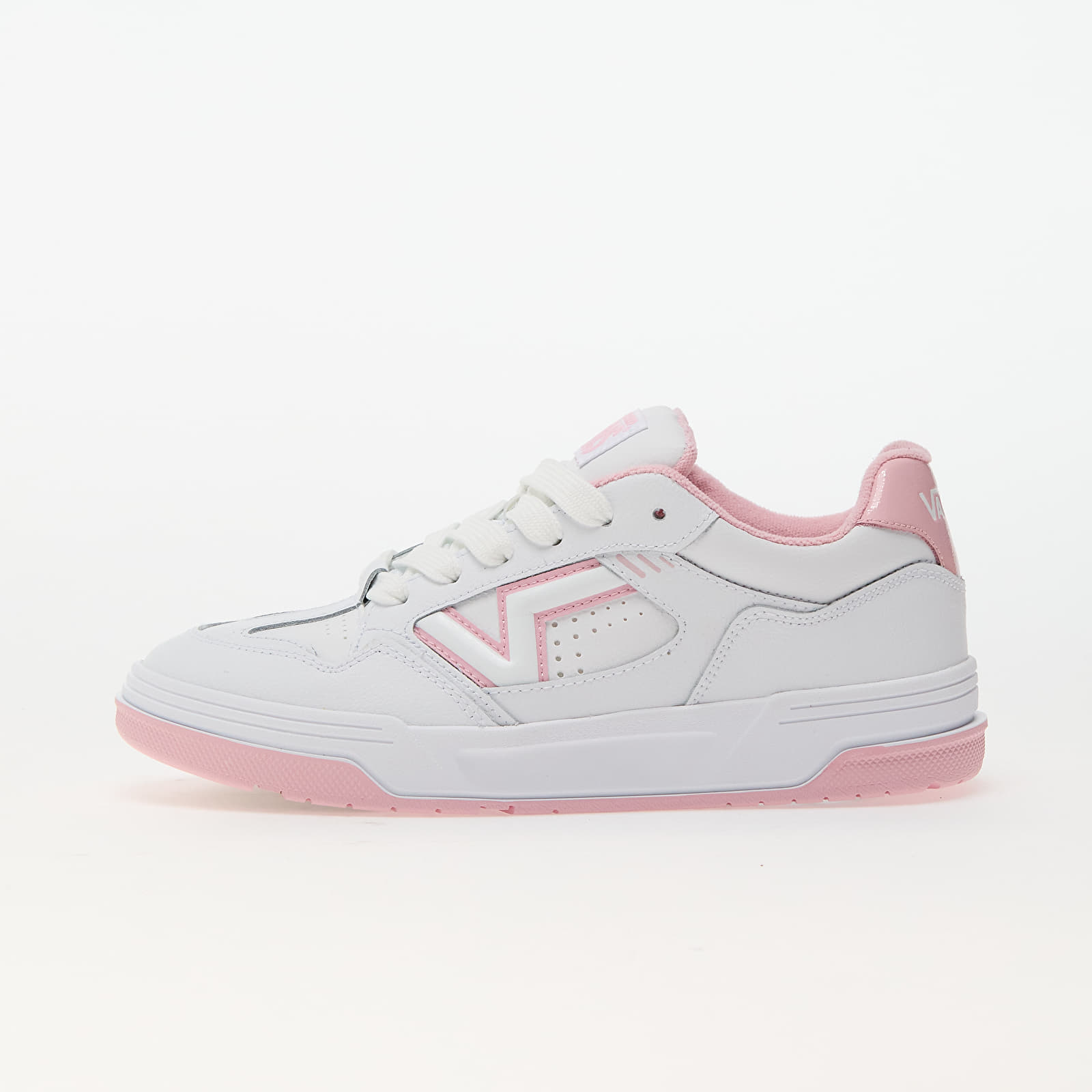 Vans Upland Leather White / Pink