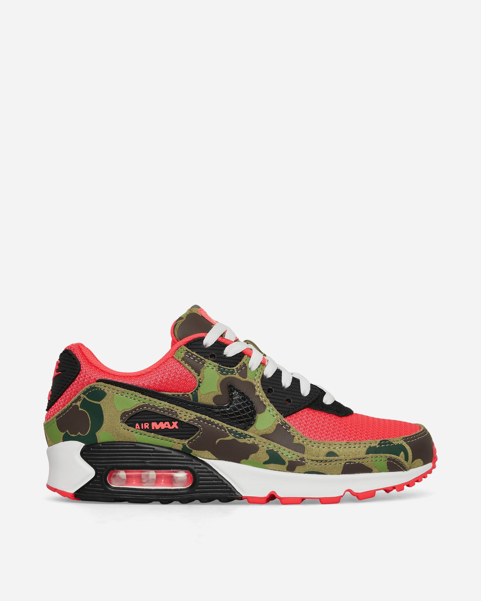 Nike Air Max 90 Sneakers Dark Sage / Solar Red